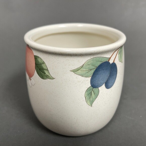 Mikasa  DC014 Country Classics Fruit Panorama Tea Canister Container without Lid - Picture 2 of 6